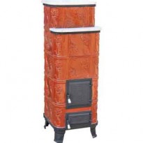 Soba teracota cu lemne Arpasu ,  8Kw, volum incalzit 60 mÂ³